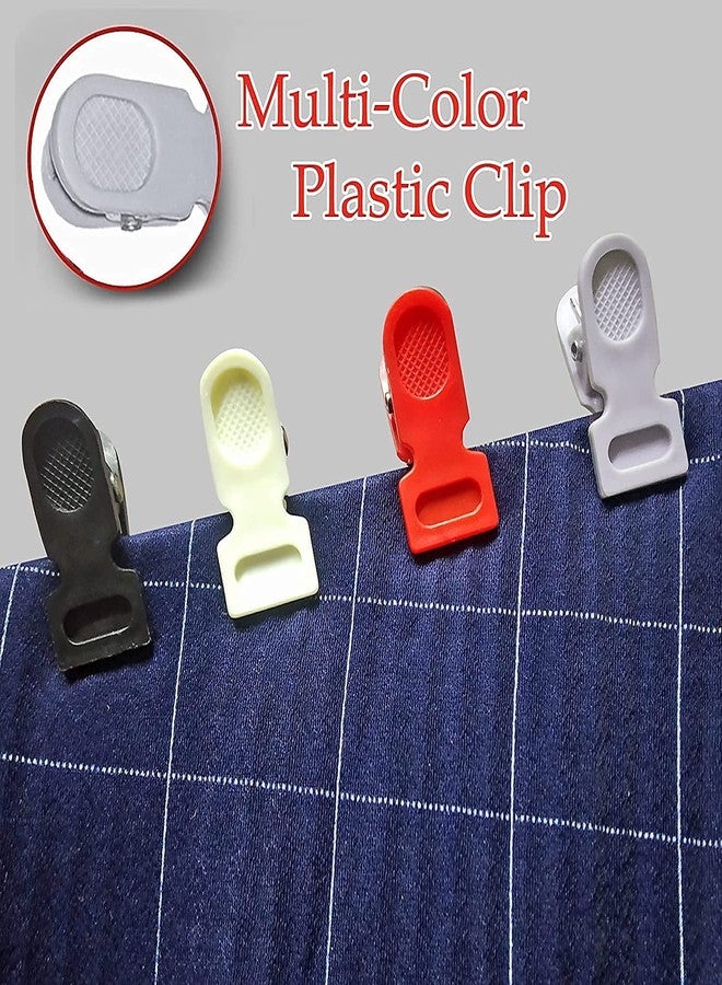 Aashu Clothes Clip,Pegs,Pin,Clip for Cloth Drying and Hanging,Pack of 48 Pcs - Image 5